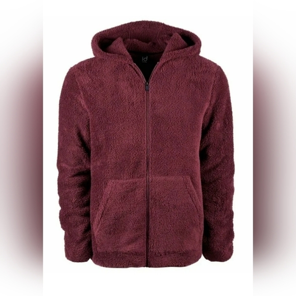 ID Ideology Men's Red Regular Fit Warm Fleece Zip Performance Hoodie Sz XXL (NWT - Picture 2 of 8